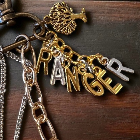 DND Dungeons and Dragons Ranger Themed Bag Charm Great gift for player UNISEX - Picture 5 of 17